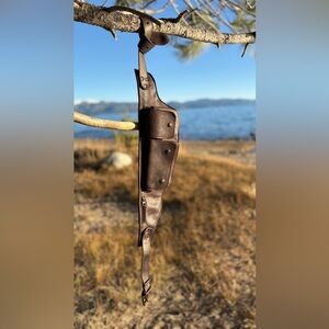 Brown Leather Holster Utility Belt